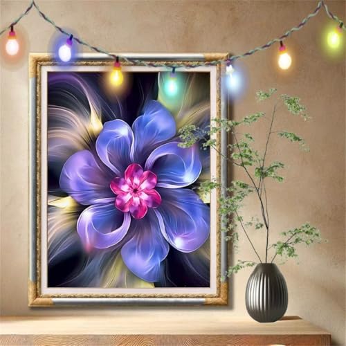 Diamond Painting Erwachsene,5D Abstrakte Blume,Blume Diamant Painting Bilder für Kinder,DIY Diamant Kristall Strass Mosaik Kreuzstich Bastelset für Schlafzimmer Dekor und Geschenke 30x40cm 59N-162 Diamond Painting Erwachsene,5D Abstrakte Blume,Blume Diamant Painting Bilder für Kinder,DIY Diamant Kristall Strass Mosaik Kreuzstich Bastelset für Schlafzimmer Dekor und Geschenke 30x40cm 59N-162 von LeiDong