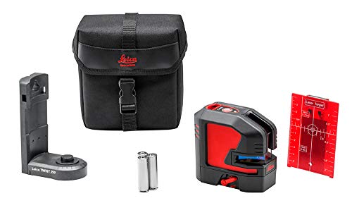 Leica Lino L2s – Kreuzlinienlaser mit innovativem magnetischem Adapter in Tasche (roter Laser, Arbeitsbereich: 25 m) von Leica