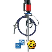 Ex-Schutz-Pumpen-Set für brennbare Medien, mit Restentleerungsfunktion, für Kanister und Fässer von Jungheinrich PROFISHOP