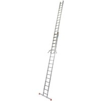 KRAUSE® MONTO Sprossen-Schiebeleiter Fabilo, zweitlg. 2x18 Sprossen von KRAUSE®