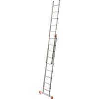 KRAUSE® MONTO Sprossen-Schiebeleiter Fabilo, zweitlg. 2x9 Sprossen von KRAUSE®
