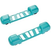 LEIFHEIT Rollwagen für Wischsysteme Clean Twist Ergo türkis, 2 St. von Leifheit
