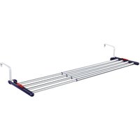 Quartett 42 Extendable Hängetrockner aus Aluminium, grau (81413) - Leifheit von Leifheit