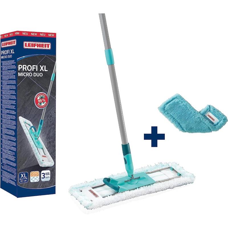 Leifheit Bodenwischer Profi XL Glatte Böden & zum Staubwischen von Leifheit