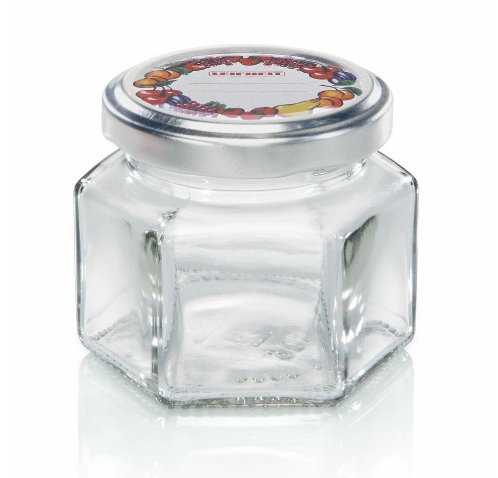 Leifheit Einmachglas Sechskantglas 106 ml, Glas, (1-tlg) von Leifheit