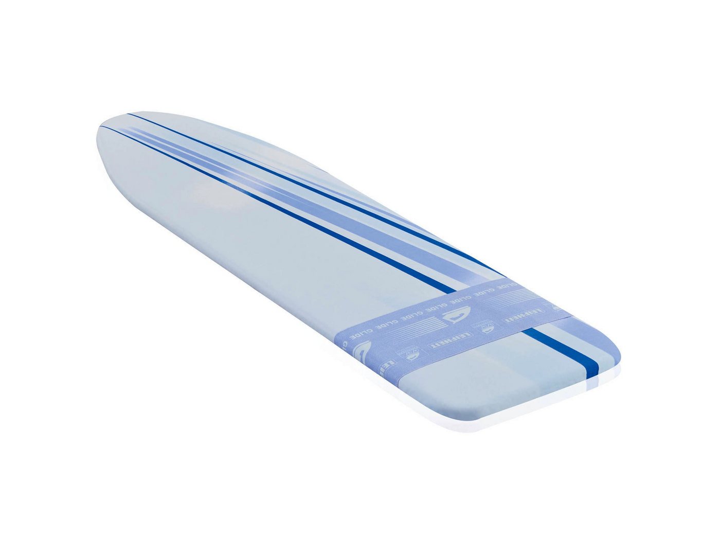 Leifheit Ersatz-Bügelbrettbezug Bügeltischbezug Thermo Reflect Glide & Park L/Universal, Für Dampfbügeleisen geeignet, 140x45cm, 3mm Molton-Komfortpolsterung von Leifheit