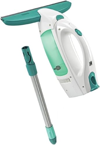 Leifheit Fenstersauger Set Dry and Clean mit Stiel für 360° streifenfreie Reinigung, Fensterreiniger verwendbar bis zu 38 min, Fensterputzer mit Stand-by-Automatik und Click-System Leifheit Fenstersauger Set Dry and Clean mit Stiel für 360° streifenfreie Reinigung, Fensterreiniger verwendbar bis zu 38 min, Fensterputzer mit Stand-by-Automatik und Click-System von Leifheit