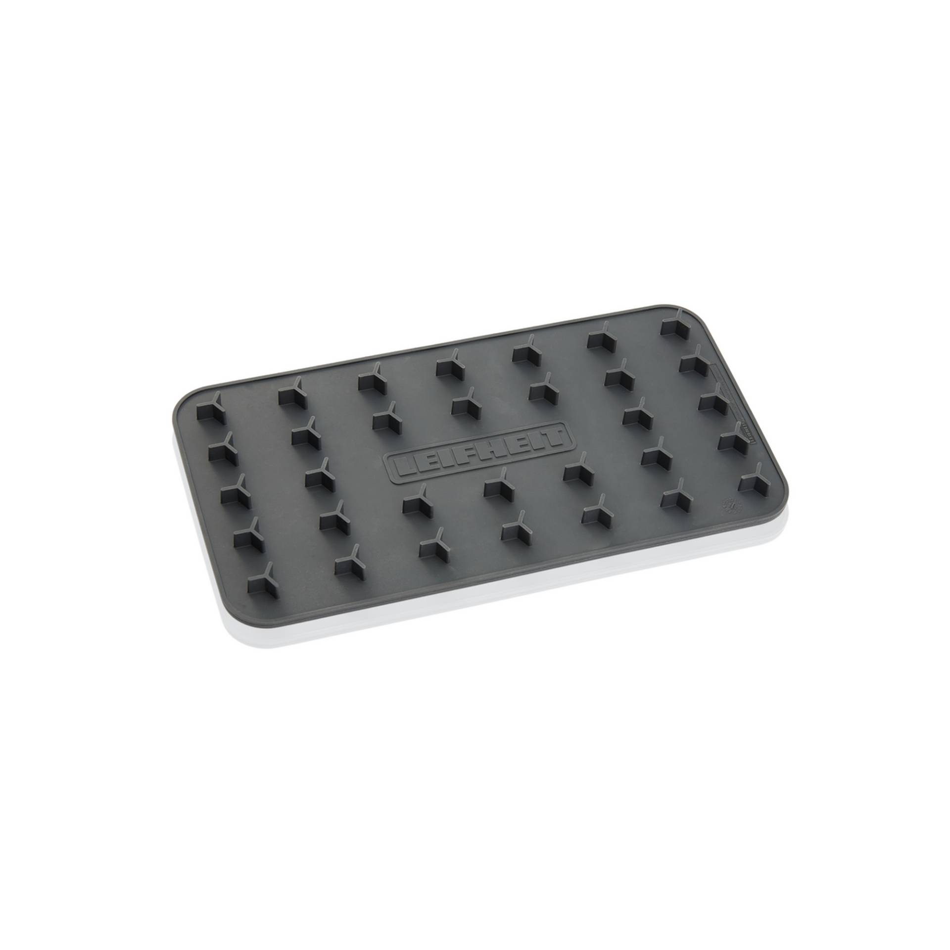 Leifheit Mobile Bügeleisenablage schwarz Silikon 25,5 x 14 cm von Leifheit