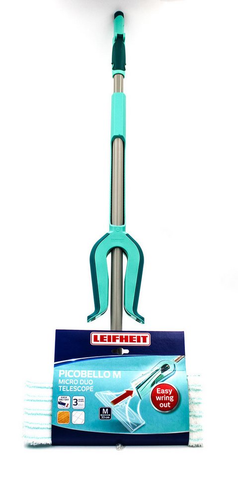 Leifheit Reinigungs-Set Leifheit 57029 Picobello M micro duo Teleskope Bodenwischer ausziehbar von Leifheit