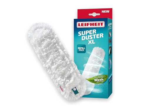 Leifheit SUPERDUSTER XL Staubbezug, waschbarer Staubwedel Bezug aus Mikrofaser, nachhaltiger Staubwischerbezug, waschen statt wegwerfen Leifheit SUPERDUSTER XL Staubbezug, waschbarer Staubwedel Bezug aus Mikrofaser, nachhaltiger Staubwischerbezug, waschen statt wegwerfen von Leifheit