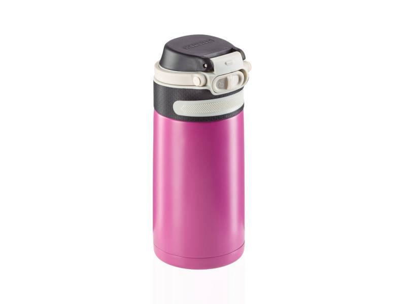 Leifheit Thermobecher Flip 350 ml lila von Leifheit
