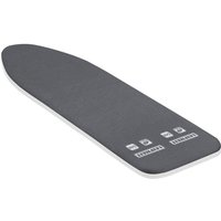 Leifheit - schwarzer Bügelbrettbezug Thermo Reflect Black s/m, für Bügelflächen bis max. 125 x 40 cm, für Dampfbügeleisen, mit Hitze- und von Leifheit