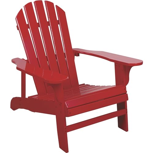 Leigh Country Char-Log Adirondack Stuhl Adirondack rot von Leigh Country