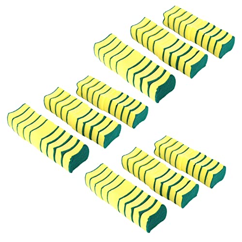 90x Mehrzweck Doppelseitige Schwamm Topfreiniger Geschirr Spülen Schwamm Flecken Entfernen Reinigung Wäscher Bürste von Leihao