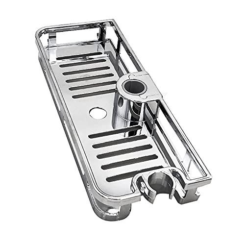 Leihao Anhebende Dusche Ablage Rechteck Abnehmbares Ablage Fach Rack Kunststoff Halter KüChe ZubehöR (25Mm) von Leihao