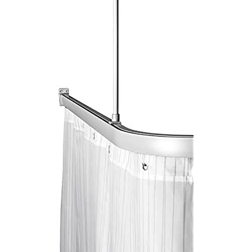Draperienschiene Stabil grau 90x170 cm von Leijma
