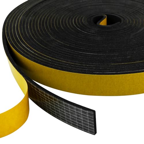 Selbstklebende Dichtung für Türen Fenster, 20 x 3 mm, 10 m, Schaumklebeband, Dichtungen für Fenster, Holz, Gummidichtungen für Wind, Lärm und Kollision Selbstklebende Dichtung für Türen Fenster, 20 x 3 mm, 10 m, Schaumklebeband, Dichtungen für Fenster, Holz, Gummidichtungen für Wind, Lärm und Kollision von Leikedun