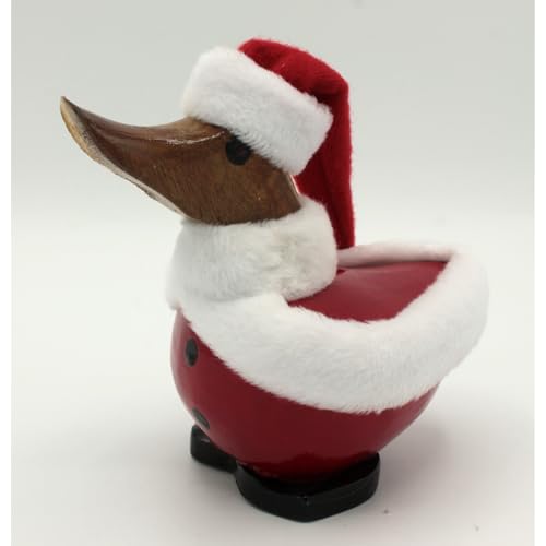 Leikor Weihnachts - Küken Ente Holz 12 cm Dekoration Figur Christmas von Leikor