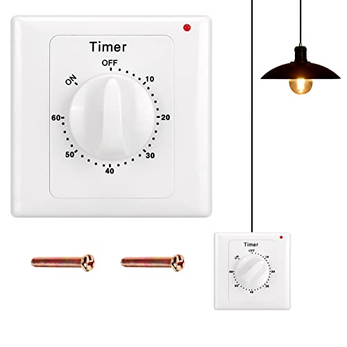 Countdown Timer Schalter: AC 220V Zeitschalter 60 Minuten Lichtschalter mit Zeitschaltuhr IP65 Wassergeschützt Countdown Steuerung Timer Socket für Badezimmer Lüfter Lichter Abluftventilator Countdown Timer Schalter: AC 220V Zeitschalter 60 Minuten Lichtschalter mit Zeitschaltuhr IP65 Wassergeschützt Countdown Steuerung Timer Socket für Badezimmer Lüfter Lichter Abluftventilator von Leikurvo