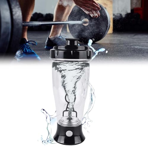 Leikurvo Elektrische Protein Shaker Flasche, Selbstrührende Tasse 350 ml Elektrische Mixer Wasserflasche Shaker Tassen für Cremige, Fitness Eiweiß, Kakao, Kaffee, Shakes, Milch Leikurvo Elektrische Protein Shaker Flasche, Selbstrührende Tasse 350 ml Elektrische Mixer Wasserflasche Shaker Tassen für Cremige, Fitness Eiweiß, Kakao, Kaffee, Shakes, Milch von Leikurvo