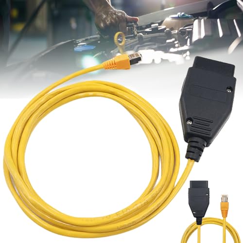 Ethernet ENET OBD2 Kabel, OBD Schnittstellenkabel, Cable ICOM Coding F-Series für ENET von Leikurvo