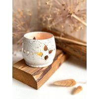 Getöpfertes Weißes Windlicht Aus Keramik | Handgemachte Schlichte Laterne Kerzenständer Modern Für Teelichter Töpferei| Herbst Weihnachten Getöpfertes Weißes Windlicht Aus Keramik | Handgemachte Schlichte Laterne Kerzenständer Modern Für Teelichter Töpferei| Herbst Weihnachten von LeilaCeramicsAndArts