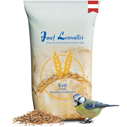 Leimüller Vogelfutter Wildvögel Ganzjährig 5kg (Sommer Spezial) - Wildvogelfutter mit Sonnenblumenkerne & Mehlwürmer - Streufutter für Wildvögel Staubfrei & ohne Zusatzstoffe Leimüller Vogelfutter Wildvögel Ganzjährig 5kg (Sommer Spezial) - Wildvogelfutter mit Sonnenblumenkerne & Mehlwürmer - Streufutter für Wildvögel Staubfrei & ohne Zusatzstoffe von Leimüller