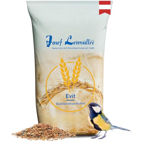 Leimüller Vogelfutter Wildvögel Ganzjährig 5kg (Classic) - Österreichisches Wildvogelfutter Ganzjahresfutter - Hochwertiges Streufutter Staubfrei & ohne Zusatzstoffe von Leimüller