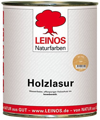 Leinos 261 Holzlasur für Innen 022 Pinie 0,75 l von Leinos Naturfarben