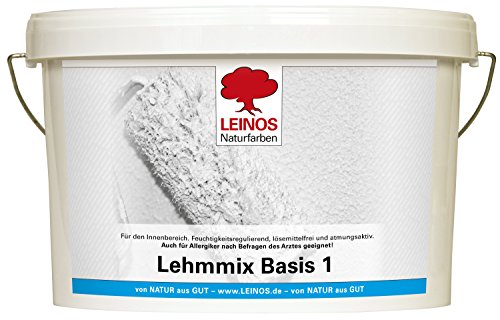 Leinos 656 Lehmmix für Innen 001 Basis 1 5 l von Leinos Naturfarben