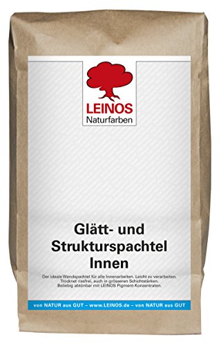 Leinos 684 Glaett- und Struktur-Spachtel 1,00 kg von Leinos Naturfarben
