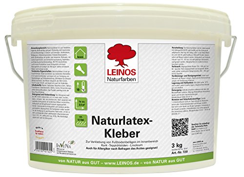Leinos 720 Naturlatexkleber 3,00 kg von Leinos Naturfarben