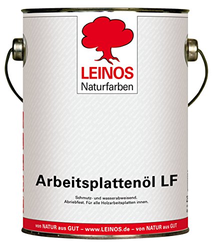 Leinos 283 Arbeitsplattenöl LF, lösemittelfrei 2,50 Liter von Leinos Naturfarben