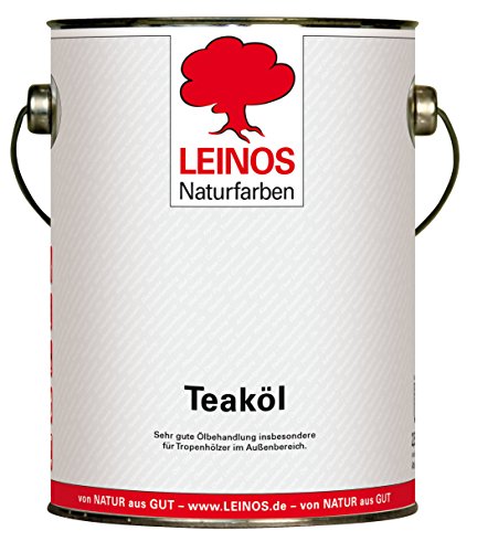 Leinos 223 Teaköl für Außen 2,5 l von Leinos Naturfarben