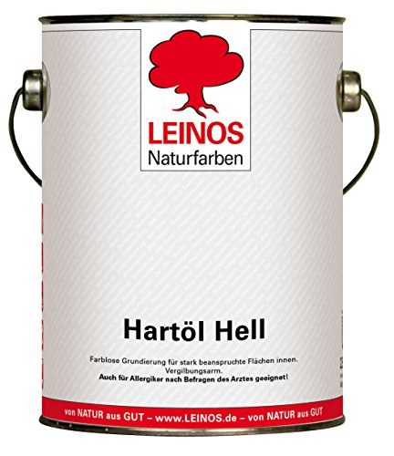 Leinos 241 Hartöl Hell für Innen 2,5 l von Leinos Naturfarben