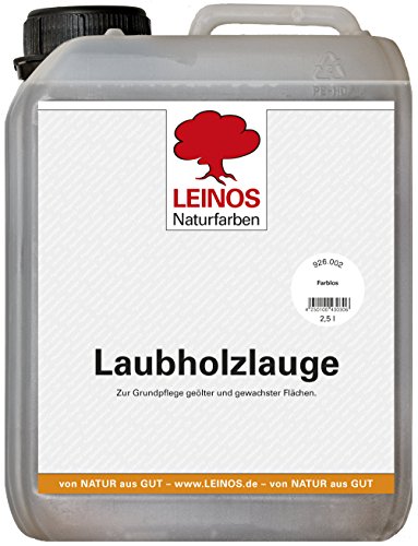 Leinos 926 Laubholzlauge 2,50 l Farblos von Leinos Naturfarben