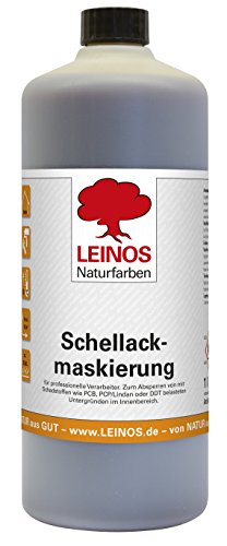 Leinos 955 Schellackmaskierung 1,00 l von Leinos Naturfarben