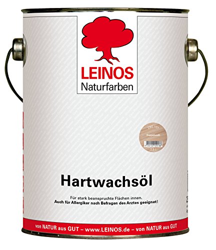 Leinos 290 Hartwachsöl 101 Doppelweiß 2,5 l von Leinos Naturfarben