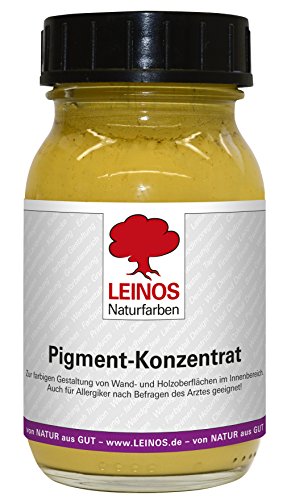 Leinos 668 Pigment-Konzentrat 307 Oxid-Gelb 100ml von Leinos Naturfarben