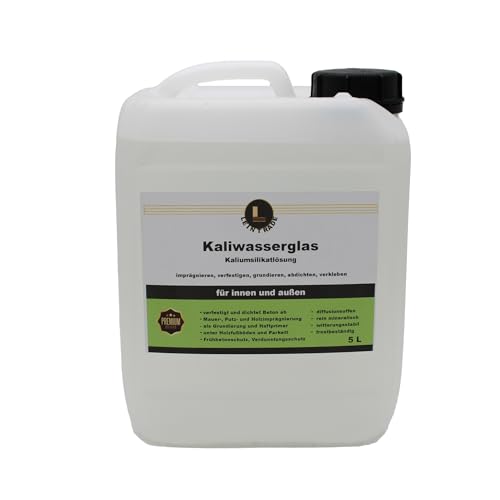 Leintrade Kaliwasserglas Kaliumsilikat-Lösung Grundierung Imprägnierung 5L von Leintrade