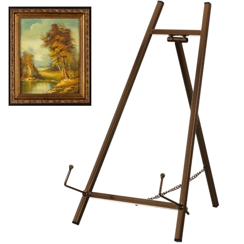 Leinuosen 1 x Metall-Staffelei-Ständer 41,9 cm H x 22,1 cm B x 10,9 cm T Tisch-Staffelei Ständer für Display, Stativ, Kunst, Bild, Spiegel, moderner Tellerhalter für Präsentationsbuch, Foto Leinuosen 1 x Metall-Staffelei-Ständer 41,9 cm H x 22,1 cm B x 10,9 cm T Tisch-Staffelei Ständer für Display, Stativ, Kunst, Bild, Spiegel, moderner Tellerhalter für Präsentationsbuch, Foto von Leinuosen