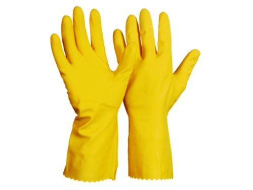 Latex- lebensmittelbeständig und säurebeständig EN 388 EN 374 EN 421 (12Stck) (L) von Leipold