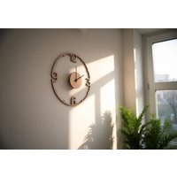Moderne Wanduhr Aus Holz Moderne Wanduhr Aus Holz von LeipzigDesign