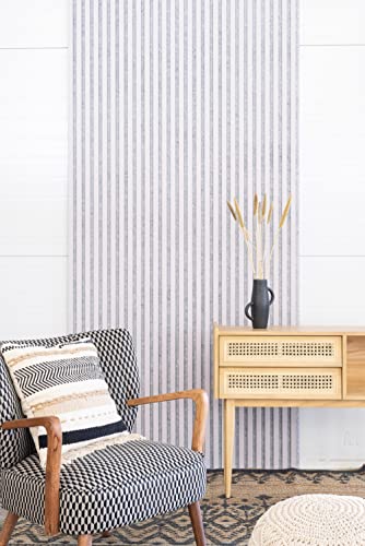 Leiste24 Akustikpaneel - Lamellenverkleidung - Wandverkleidung - 2600 x 400 mm - Akustikfilz Grau - Lamellendekor Eiche Rose Leiste24 Akustikpaneel - Lamellenverkleidung - Wandverkleidung - 2600 x 400 mm - Akustikfilz Grau - Lamellendekor Eiche Rose von Leiste24