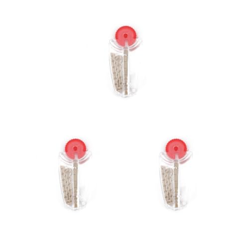 3 Set Universal Schleifscheibe Feuerzeug Feuerstein Baumwollkern Set Feuerzeuge Feuerstein Feuersteine Docht Kit Zünder Reparatur Austausch von Teilen von Leisurealeaneag