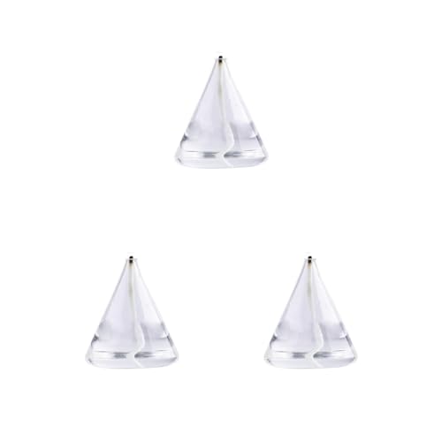 3 Set mundgeblasenes Glas Öl brennende Lampe Home Dekoration Geschenk Kegel von Leisurealeaneag