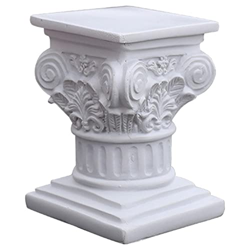 Römische Säule Statue Sockel Kerzenständer Skulptur Garten Layout Dekor S Quadrat von Leisurealeaneag