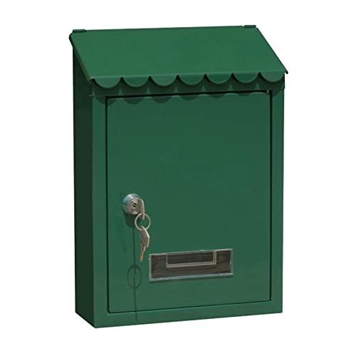 Rostfreier Briefkasten 22x6,5x30 cm Wandbriefkasten Briefkasten Secure Case Grün Rostfreier Briefkasten 22x6,5x30 cm Wandbriefkasten Briefkasten Secure Case Grün von Leisurealeaneag