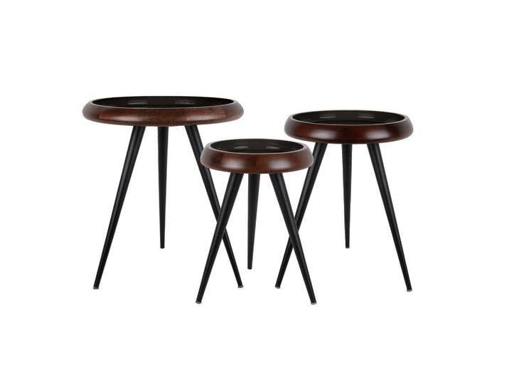 Leitmotiv BEISTELLTISCH, Schwarz, Holz, Rund, 52x59x52 cm, CE, Wohnzimmer, Wohnzimmertische, Beistelltische Leitmotiv BEISTELLTISCH, Schwarz, Holz, Rund, 52x59x52 cm, CE, Wohnzimmer, Wohnzimmertische, Beistelltische von Leitmotiv