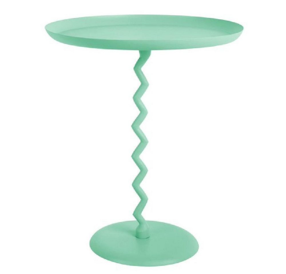 Leitmotiv Beistelltisch Beistelltisch Zig Zag Turquoise Blue (52cm) von Leitmotiv